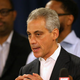Chicago Mayor Rahm Emanuel at a prayer service for mass park shooting, Sept. 20, 2013 (Scoot Olsen/Getty Images)